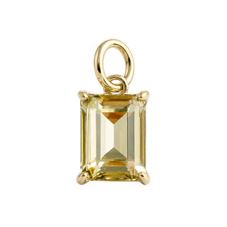CHAMPAGNE STEP-CUT CHARM