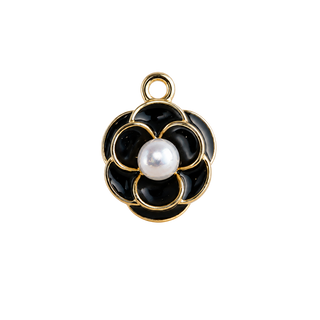 MIDNIGHT PEARL BLOOM CHARM