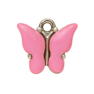 PINK WINGS BUTTERFLY CHARM
