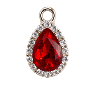 CRIMSON DROP HALO CHARM