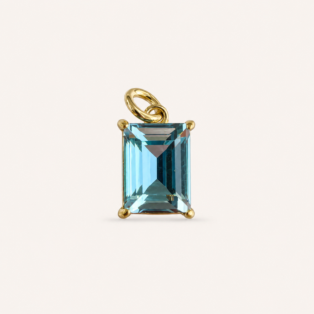 BLUE HOUR GEM CHARM