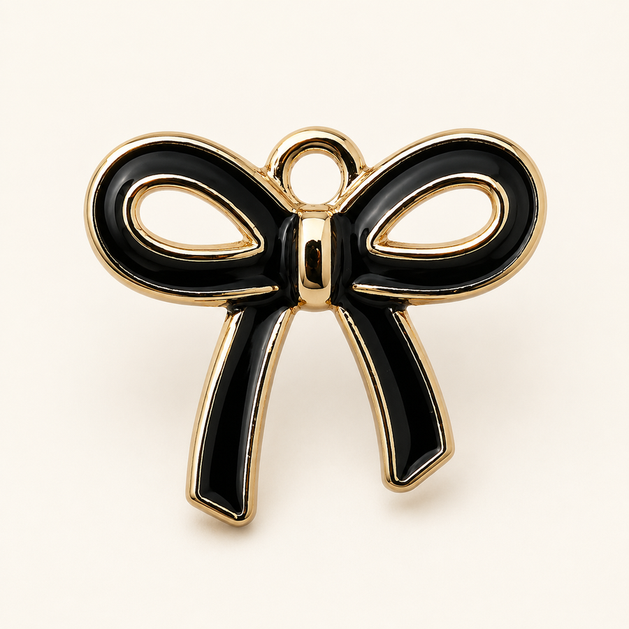 MIDNIGHT BOW CHARM