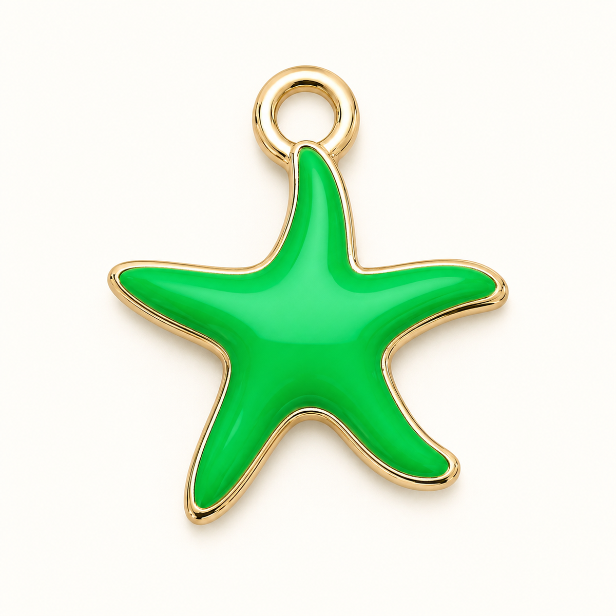 SEAFOAM STARFISH CHARM