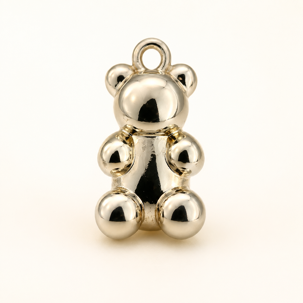 GOLDEN TEDDY CHARM