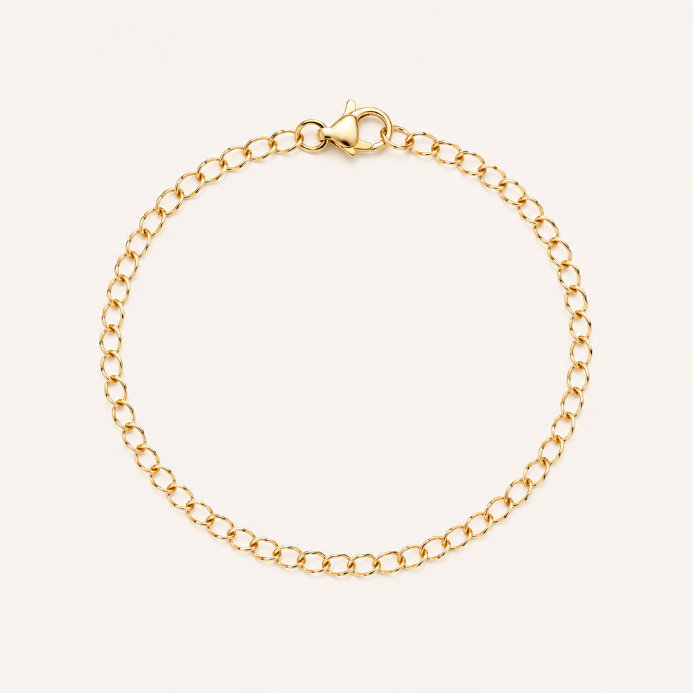 GOLD-PLATED EVERYDAY LINK BRACELET