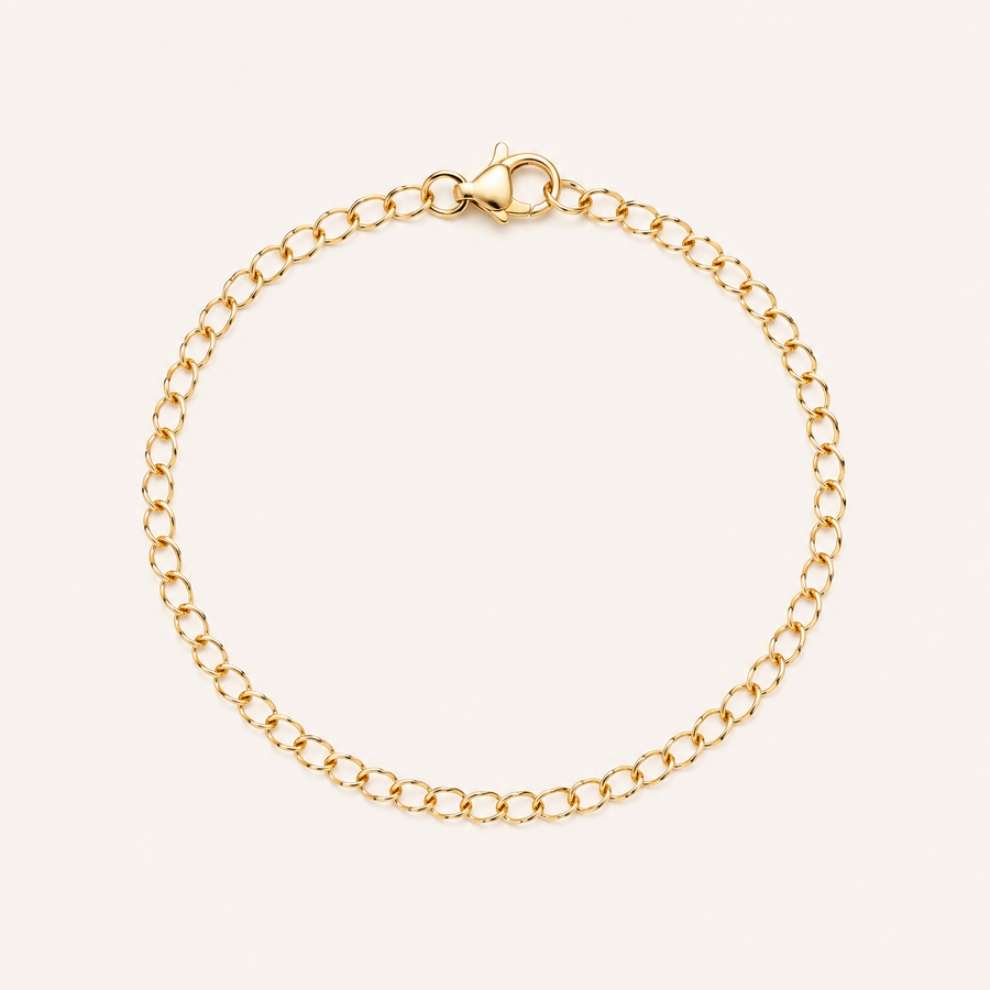 GOLD-PLATED EVERYDAY LINK BRACELET